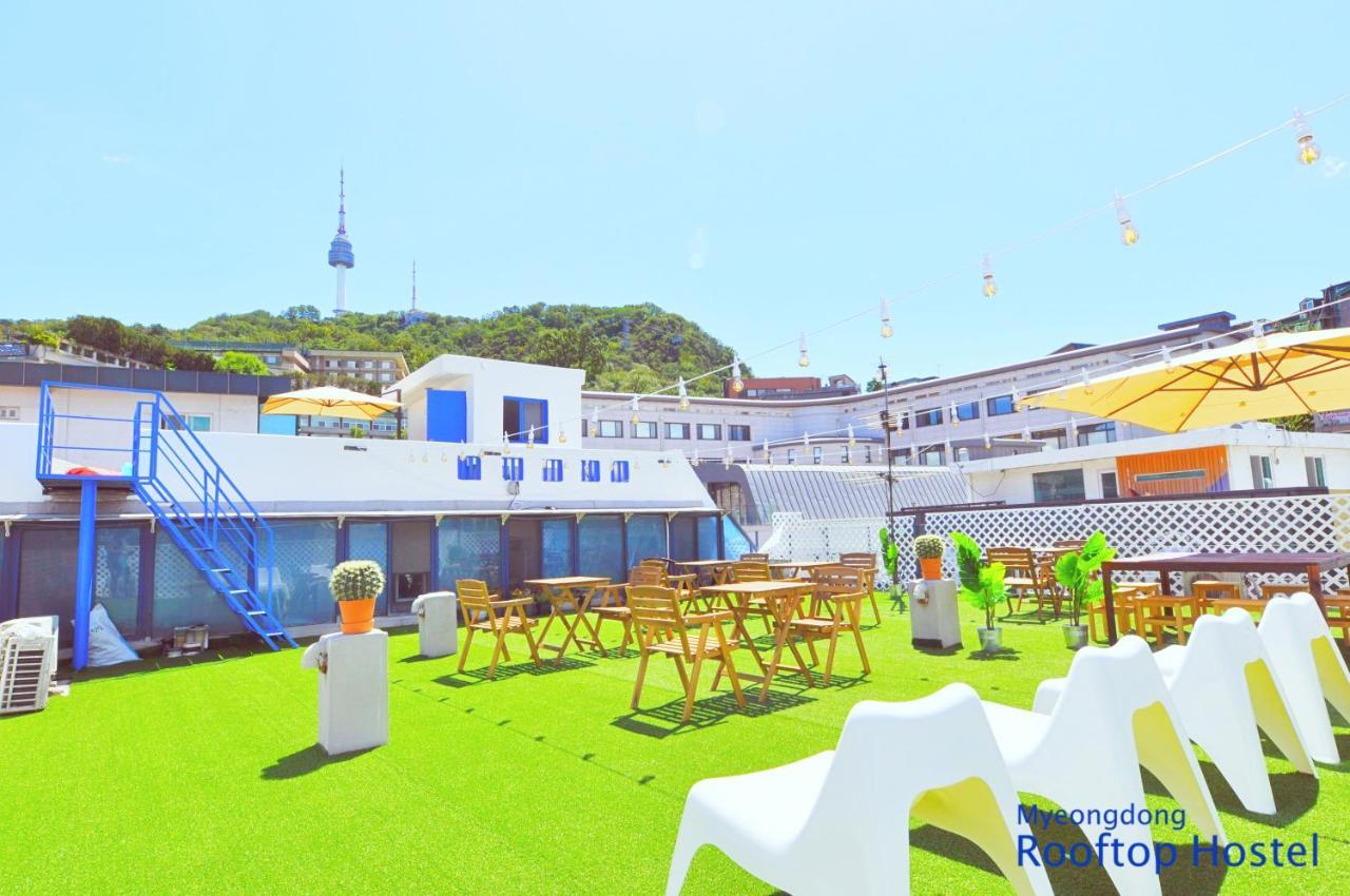 Oyo Rooftop Hostel Seoul Exterior photo