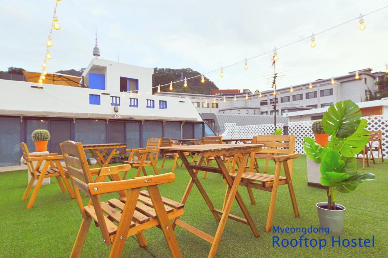 Oyo Rooftop Hostel Seoul Exterior photo