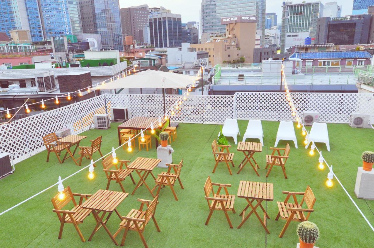 Oyo Rooftop Hostel Seoul Exterior photo