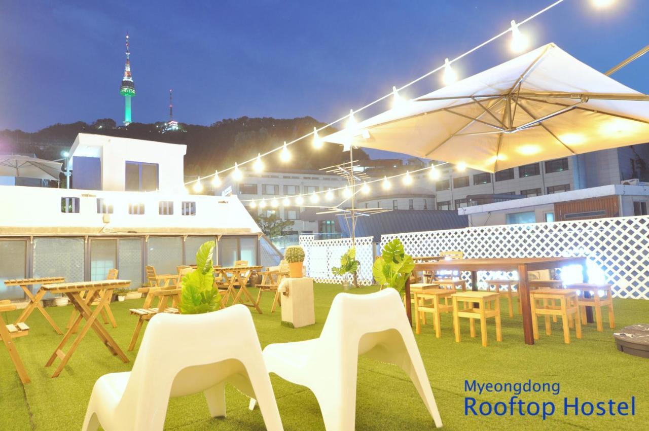 Oyo Rooftop Hostel Seoul Exterior photo